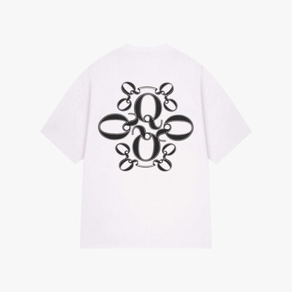 INSIGNIA TEE | WHITE/BLACK