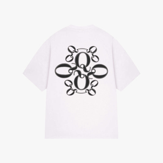 INSIGNIA TEE | WHITE/BLACK