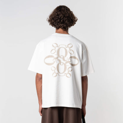 INSIGNIA TEE | ECRU/TAUPE