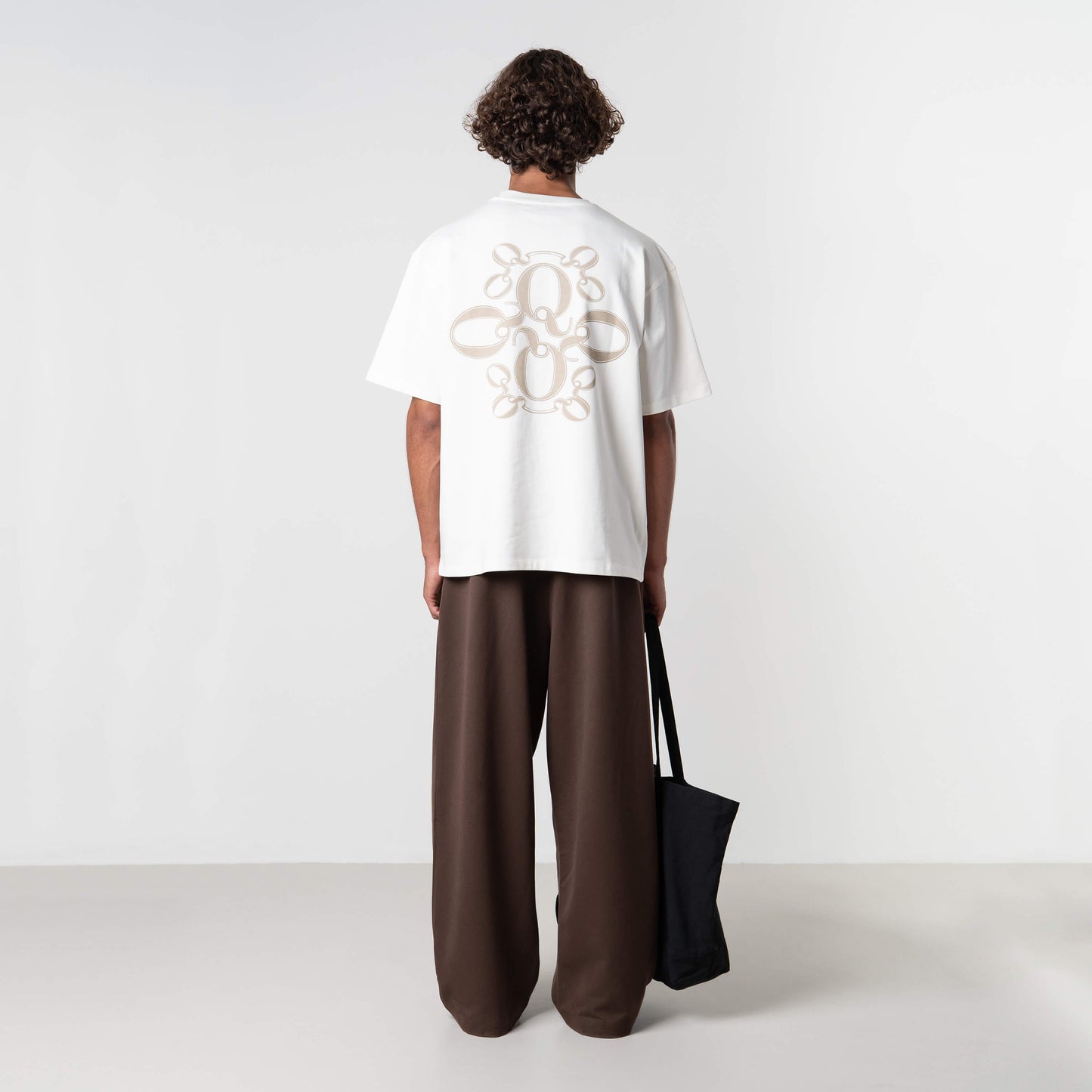 INSIGNIA TEE | ECRU/TAUPE