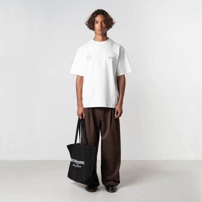 INSIGNIA TEE | ECRU/TAUPE