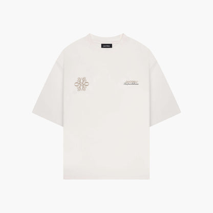 INSIGNIA TEE | ECRU/TAUPE