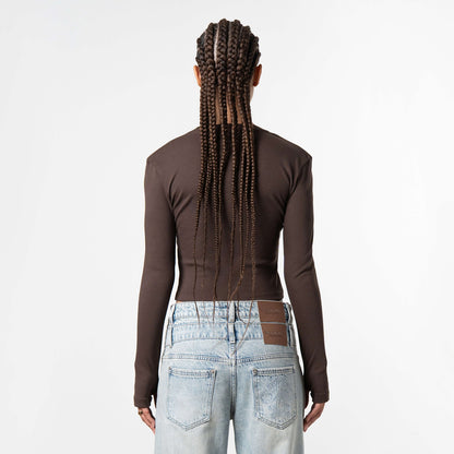 LIV TOP | BROWN