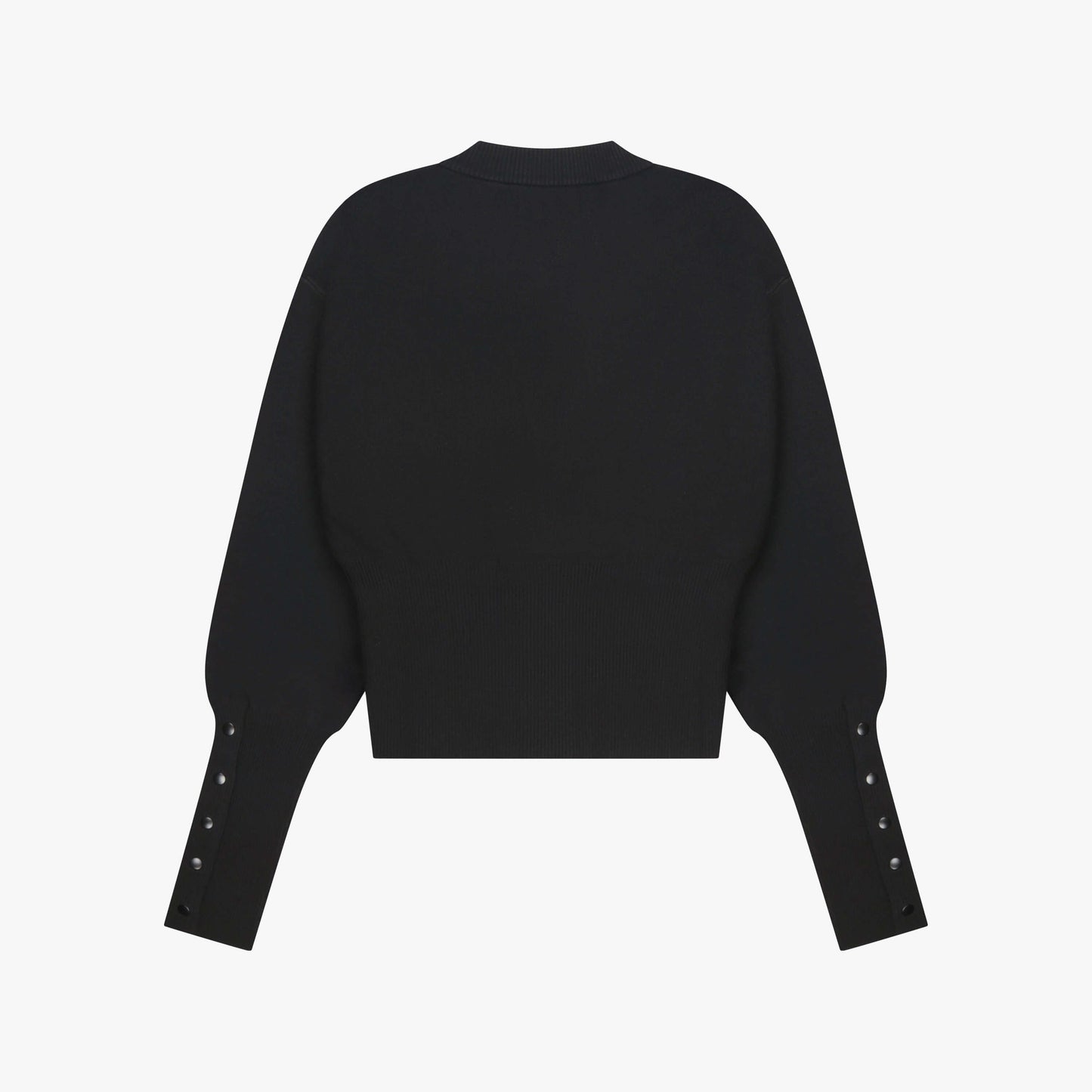 CHLOE KNITTED CARDIGAN | BLACK/WHITE