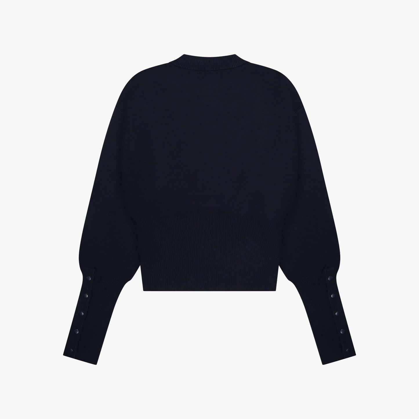 CHLOE KNITTED CARDIGAN | NAVY/WHITE