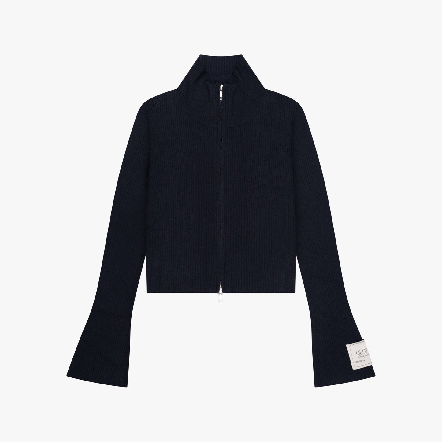 FEDE KNITTED ZIP | NAVY