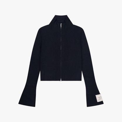 FEDE KNITTED ZIP | NAVY