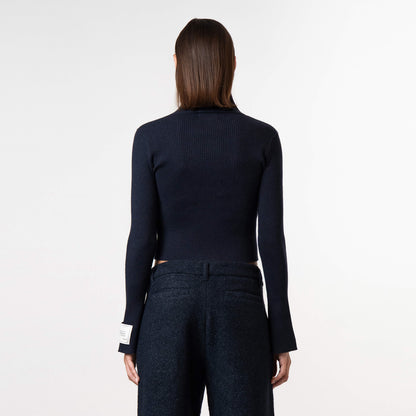 FEDE KNITTED ZIP | NAVY