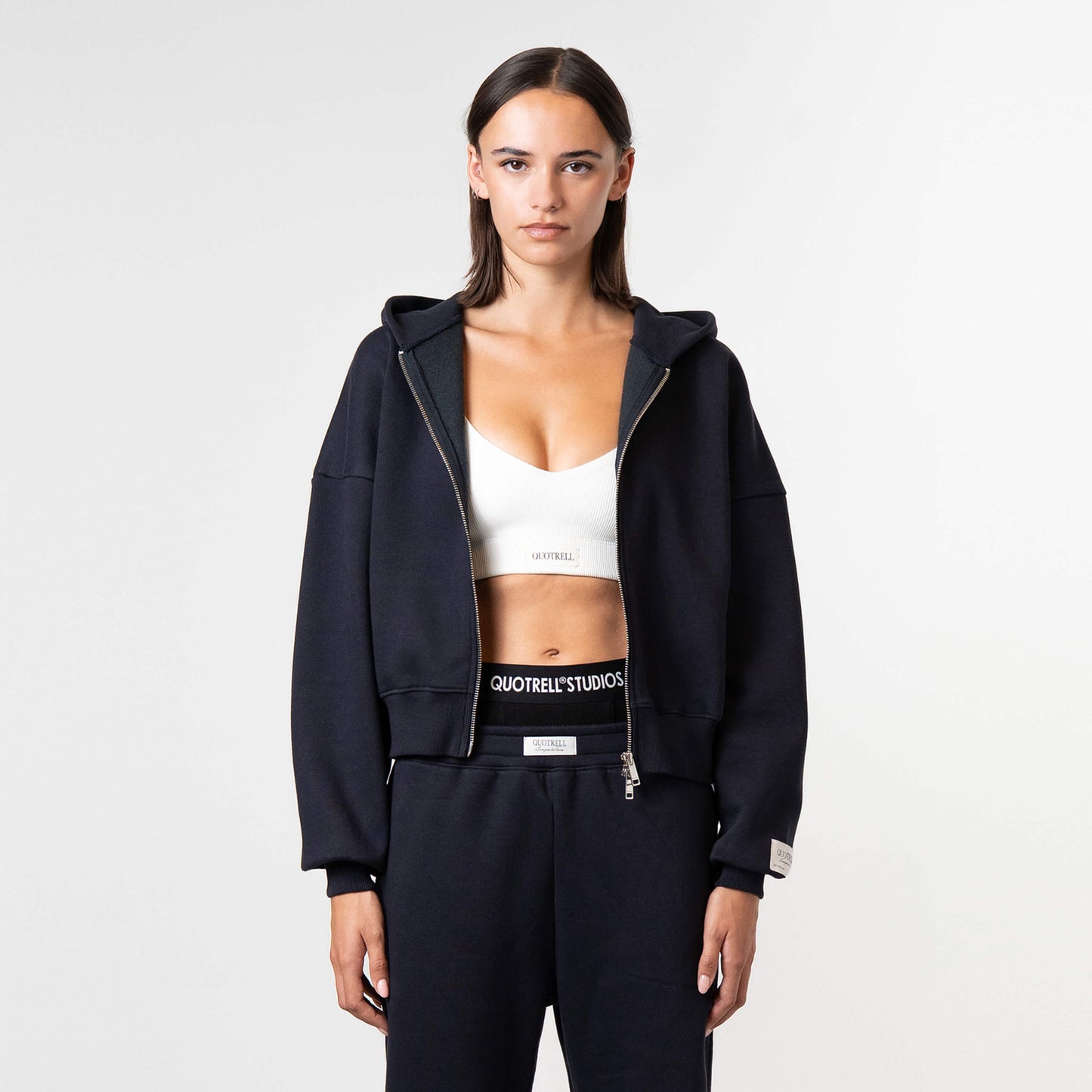 JADA ZIP HOODIE | NAVY