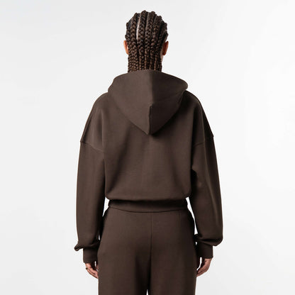 JADA ZIP HOODIE | BROWN