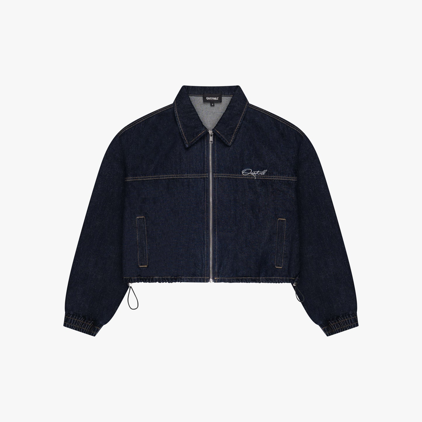 JANE CROPPED JACKET | INDIGO BLUE