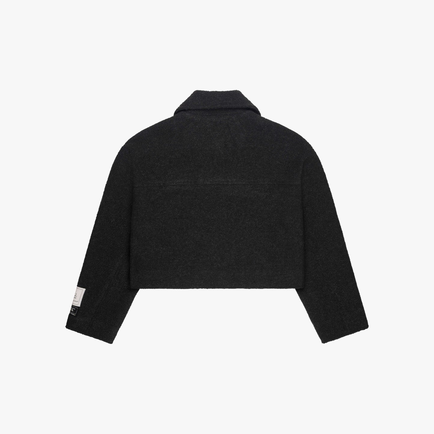 LAYLA CROPPED JACKET | BLACK