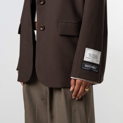YARA BLAZER | BROWN