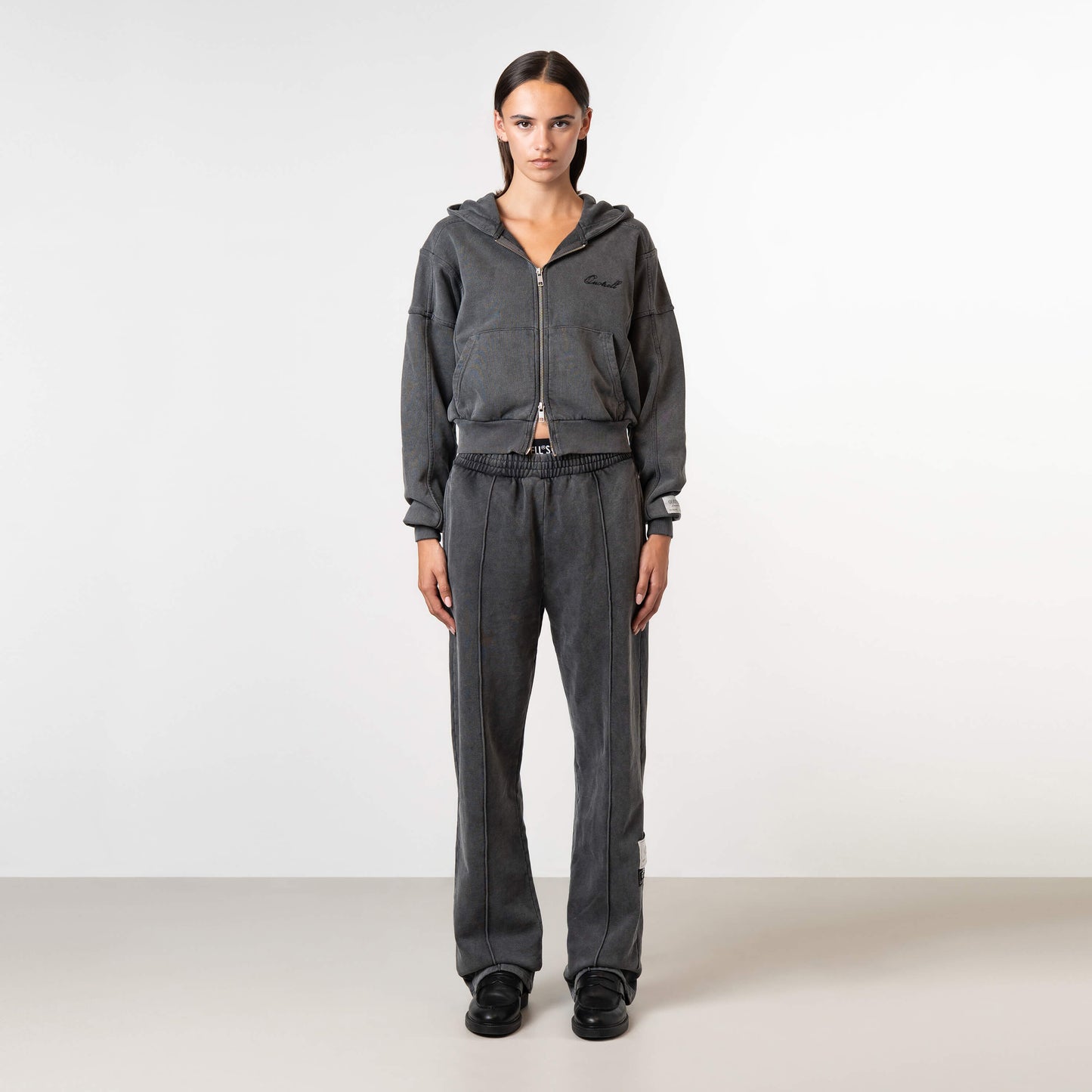 JAYDA ZIP VEST | ACID GREY