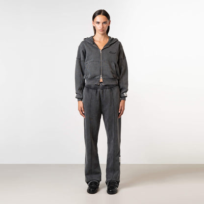 JAYDA ZIP VEST | ACID GREY