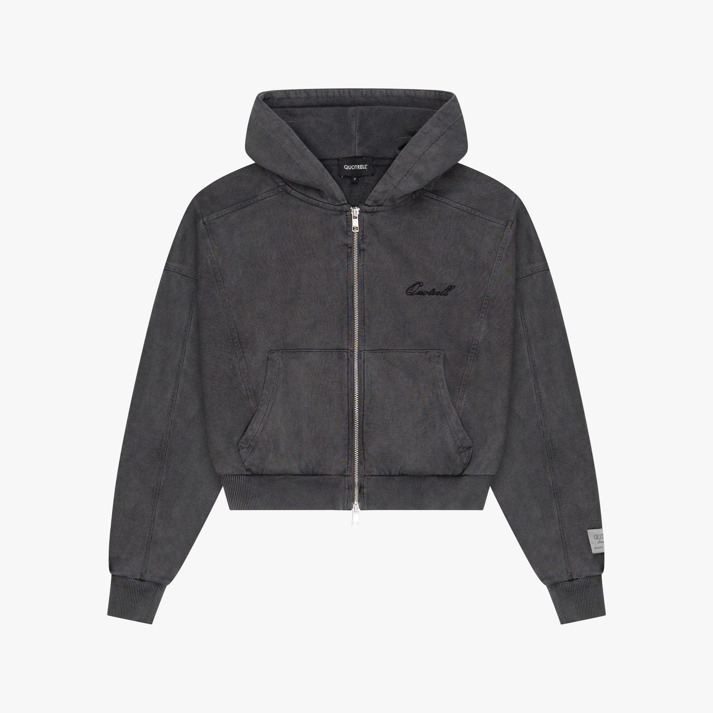 JAYDA ZIP VEST | ACID GREY