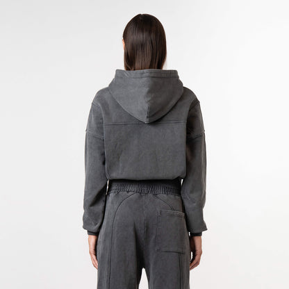 JAYDA ZIP VEST | ACID GREY