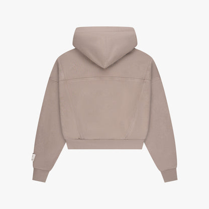 JAYDA ZIP VEST | ACID BROWN