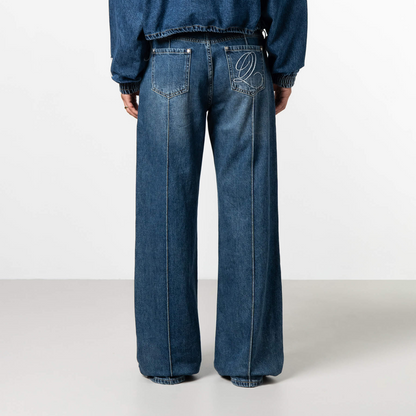 JANE STRAIGHT LEG JEANS | MID BLUE