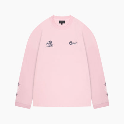 LOUIS LONGSLEEVE | LIGHT PINK/NAVY